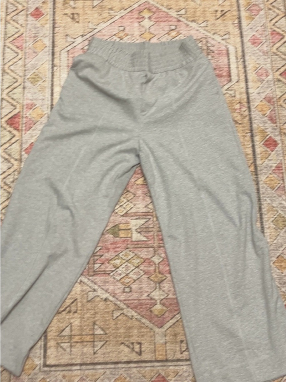 Zara Light Gray Cozy Sweatpants